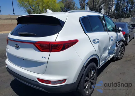 2018 Kia Sportage Ex из США, поврежденный, VIN KNDPN3AC1J7468130